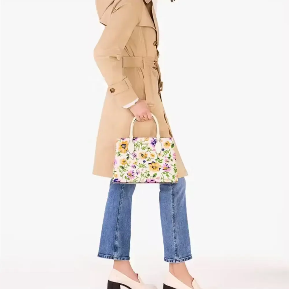NWT - Kate Spade - Rae Printed Medium Satchel